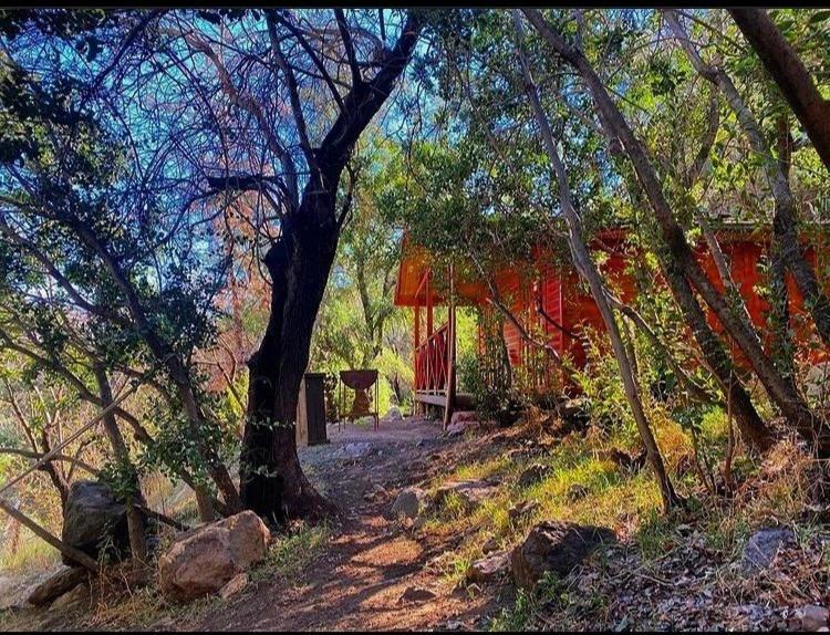 Rancho El Chilcal Cabanas Con Vista Al Rio San Alfonso Eksteriør billede